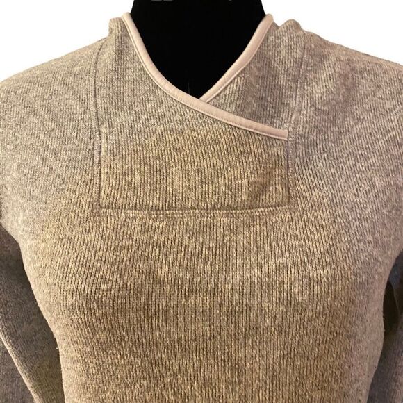 Eddie Bauer Gray Fleece Lined Pullover Hoodie - Picture 2 of 11